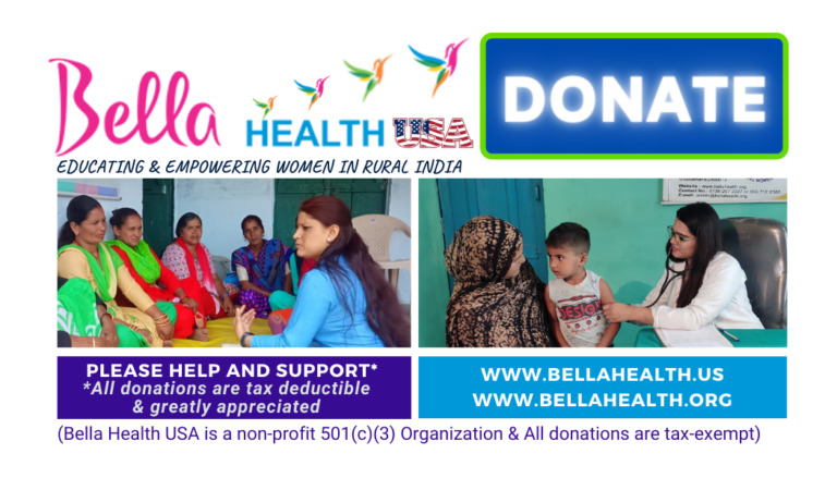 Donate to Bella Health support our programs and services